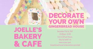 Gingerbread House Decorating @ Joelle's Bakery and Cafe | Hopkinsville | Kentucky | United States
