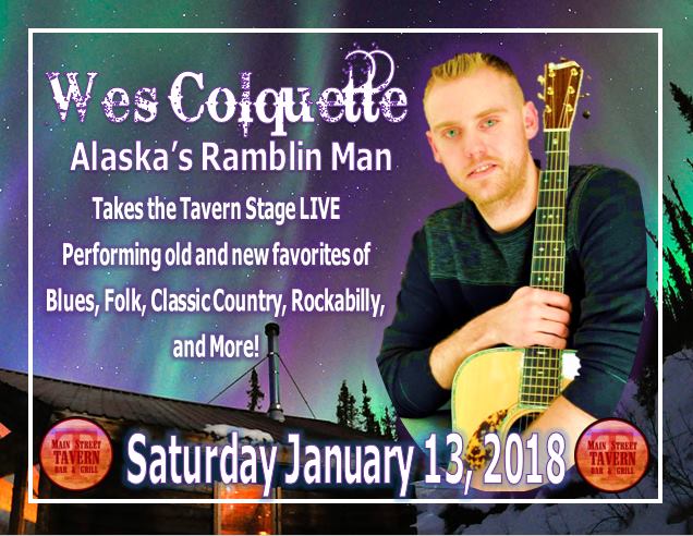 Main Street Tavern Welcomes Wes Colquette @ 8th Street Cafe & Main Street Tavern | Hopkinsville | Kentucky | United States