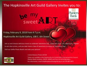 Be My SweetART @ The Hopkinsville Art Guild Gallery | Hopkinsville | Kentucky | United States
