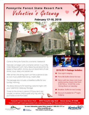 Valentine's Getaway @ Pennyrile Forest State Resort Park | Dawson Springs | Kentucky | United States