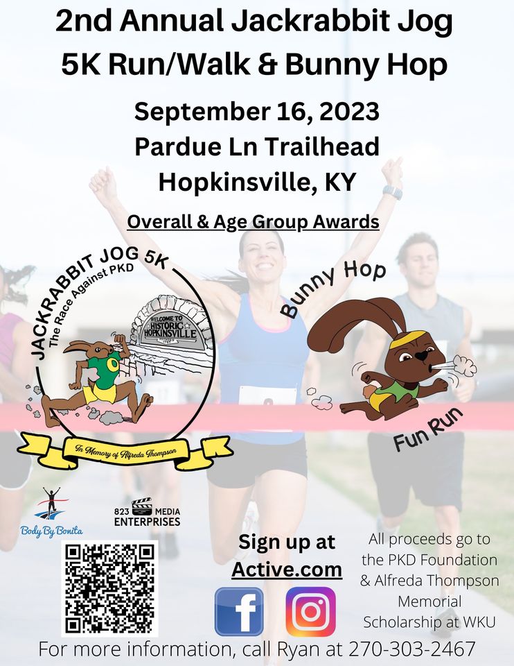 2nd Annual Jackrabbit Jog 5K Run/ Walk & Bunny-Hop